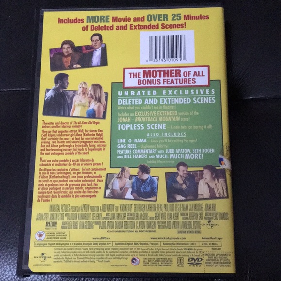 Knocked Up DVD - Picture 2 of 3
